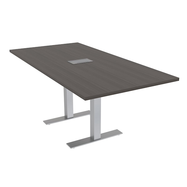 35.5 in W, 71.5 in L, 29 in H, Engineered Wood Top, Brown